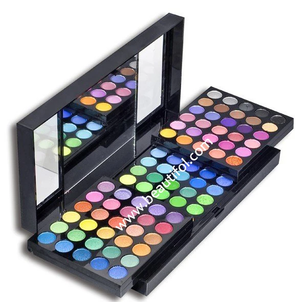 High quality colorful Makeup palette popular shine and matte wholesale makeup naked 120 eye shadow palette