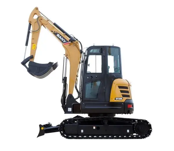SANY SY50u 4 tons Chinese New and Mini rc Hydraulic Excavator for sale