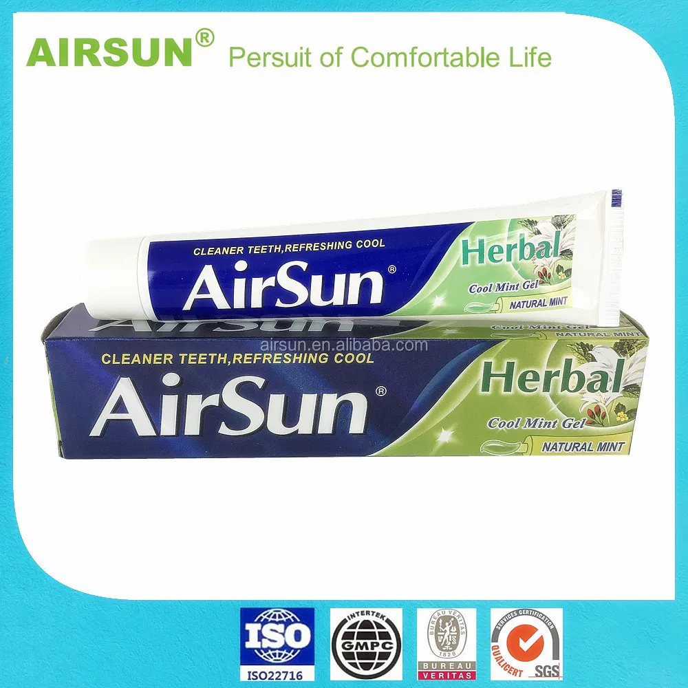 AirSun Natural Whitening Toothpaste manufacturer