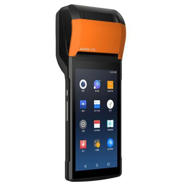 Электронный кассовый аппарат для малого бизнеса Sunmi V2 все в одном с системой распродажи