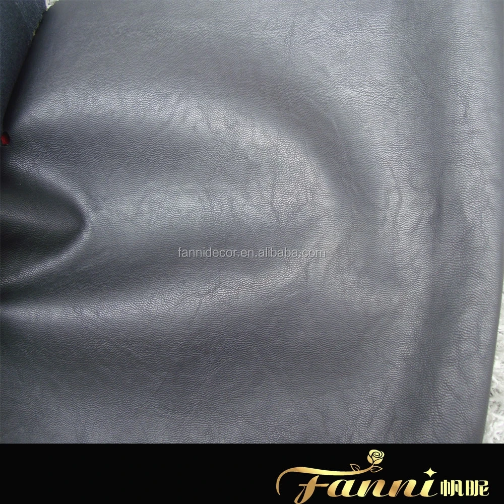 Wholesale Polyurethane Fake Leather Fabric For Jackets Suede Fabric For Leather Jacket