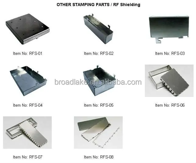 Nickel silver shielding housing