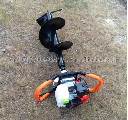 Superior quality 4 stroke earth auger drill machine manual earth auger price