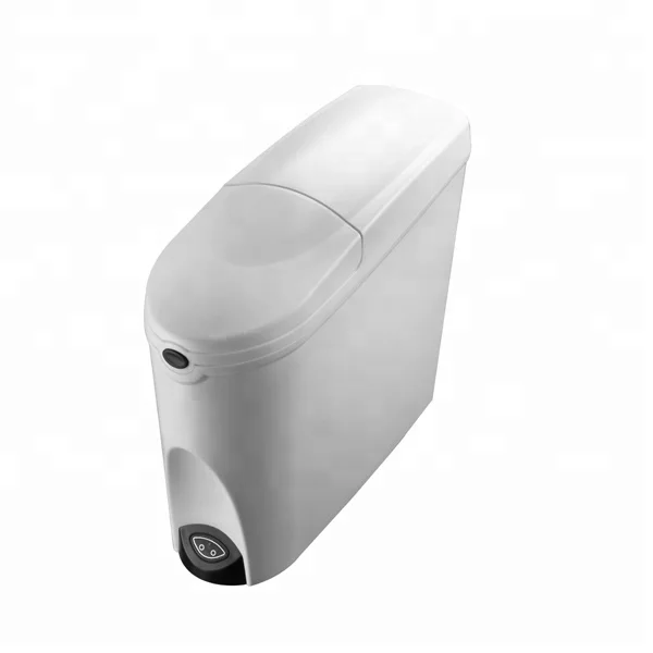 Handsfree Toilet Sanitary Bin Female Hygiene Disposal Ladies Washroom Waste Bins 20 Litres