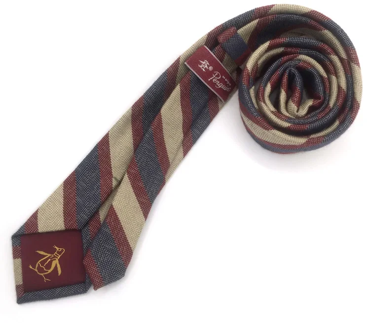 
Хлопковый галстук в полоску хорошего качества оптом 