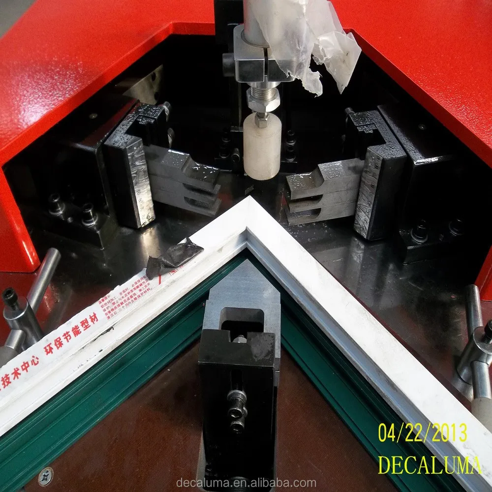 Aluminum Windows Single Head Corner Crimping Machine