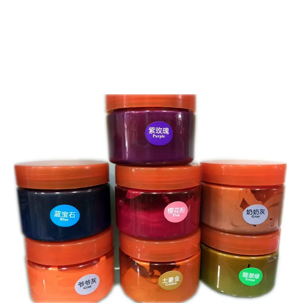 
Newest elastic polymer shine strong hold hair wax 