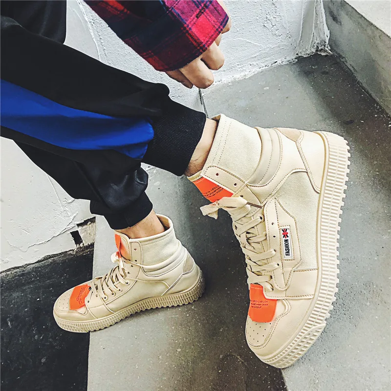 Ботинки мужские в стиле Хань, стильная Осенняя обувь в стиле хип-хоп, Джокер, уличные танцы, маленькие белые кроссовки для занятий спортом