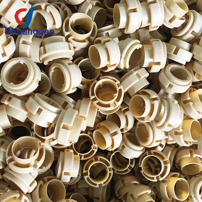 Custom self-lubricating Nylon Plastic Flanged Bushing