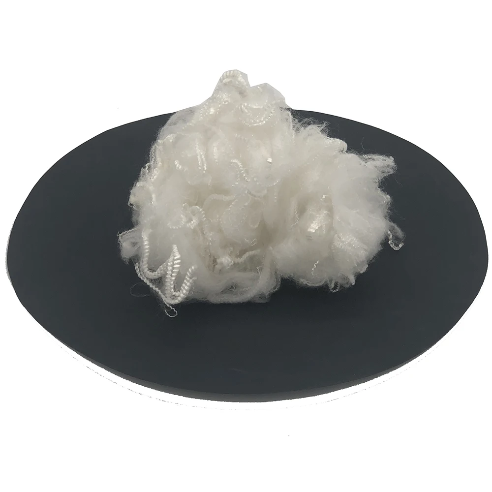 
 Factory hollow conjugate siliconized polyester staple fiber  