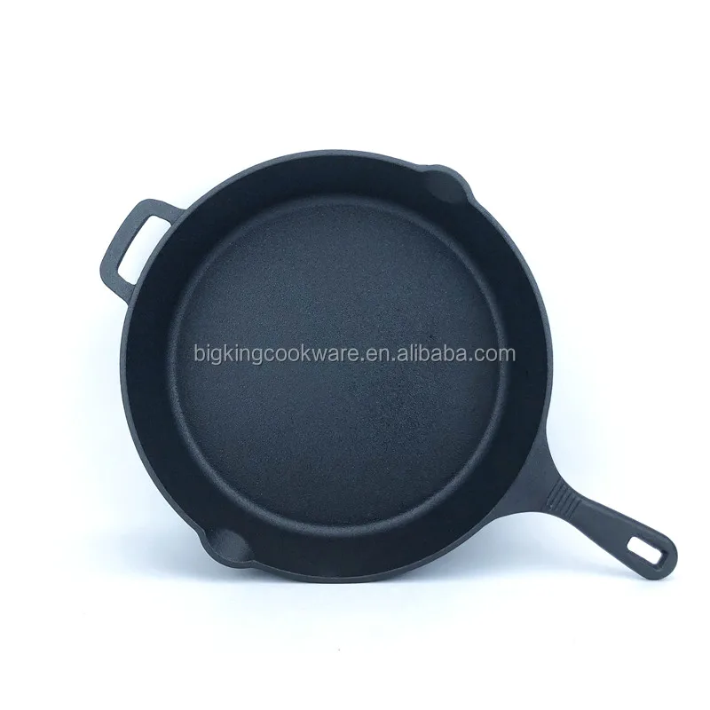 Pre-Seasoned Cast Iron Skillet Frying Pan Oven Safe Cookware for Indoor & Outdoor Use - Grill, StoveTop, (10inch - 25cm) OEM