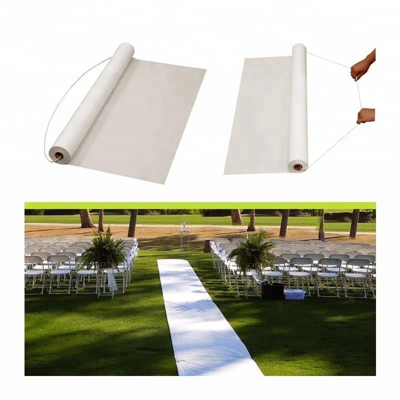 
Disposable white aisle runner wedding decorations carpet  (60802442874)