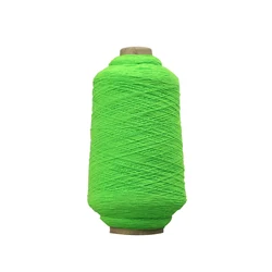 Wholesale high quality recycled latex / polyester multi-color high elastic rubber covered elastic yarn thread for socks
