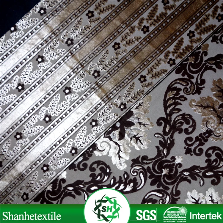 
2017 Jacquard Velvet Cushion Cover Fabric Textile 