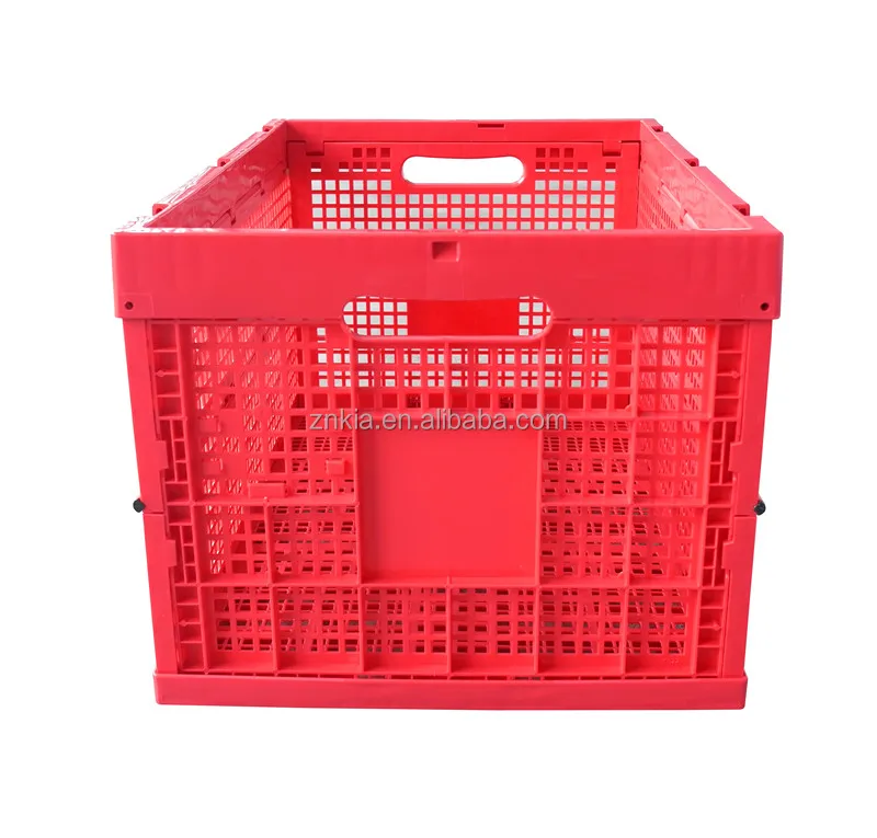 60x40x33cm heavy duty plastic stackable baskets for fruits