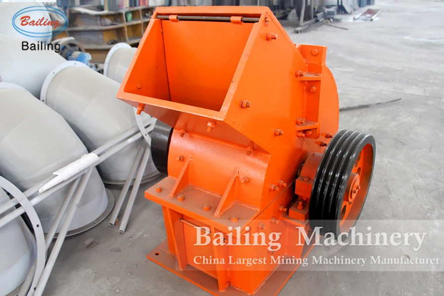 Bailing brand hammer crusher for glass