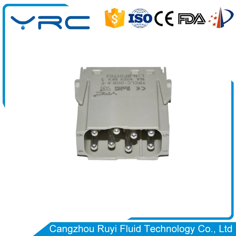 male female Heavy Duty Power 2 pin power connector