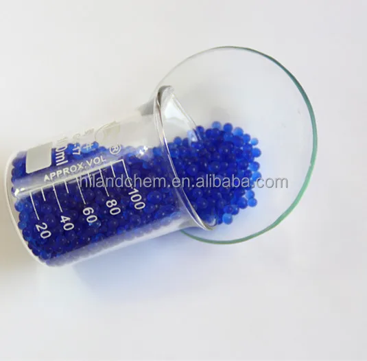 DMF free Blue Silica gel 1-3mm beads