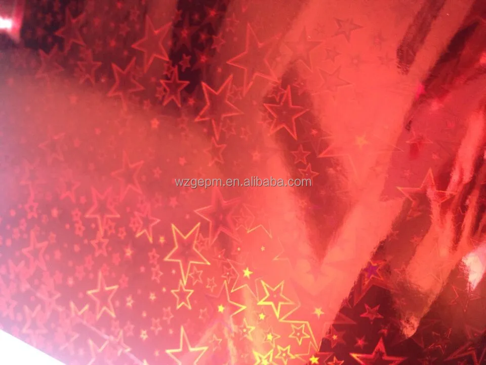 Factory in holographic paper bag ,DG material