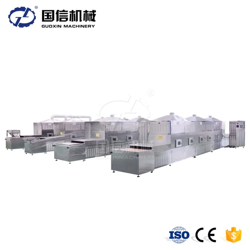 
New type microwave dehydration tobacco leaf dryer / curry leaves drying machine 