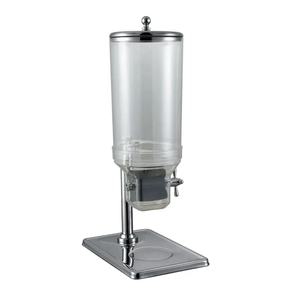 Factory price commercial stainless steel candy coffee bean sugar cereal rice dispenser for hotel kitchenware