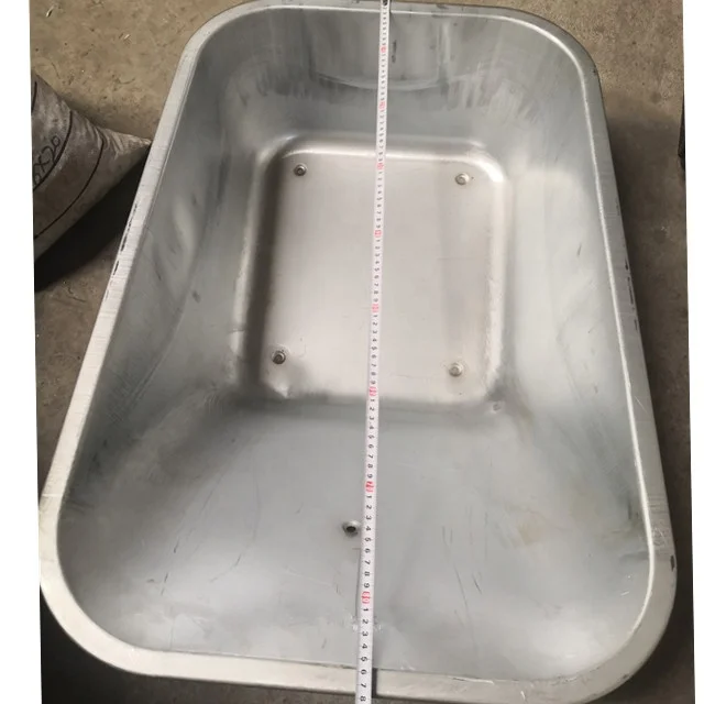 wheel barrow steel trays