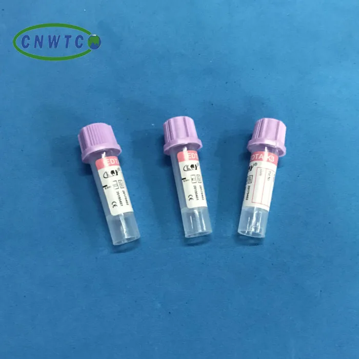 Фиолетовый ETDA K3 ETDA K2 микротрубка для взятия крови