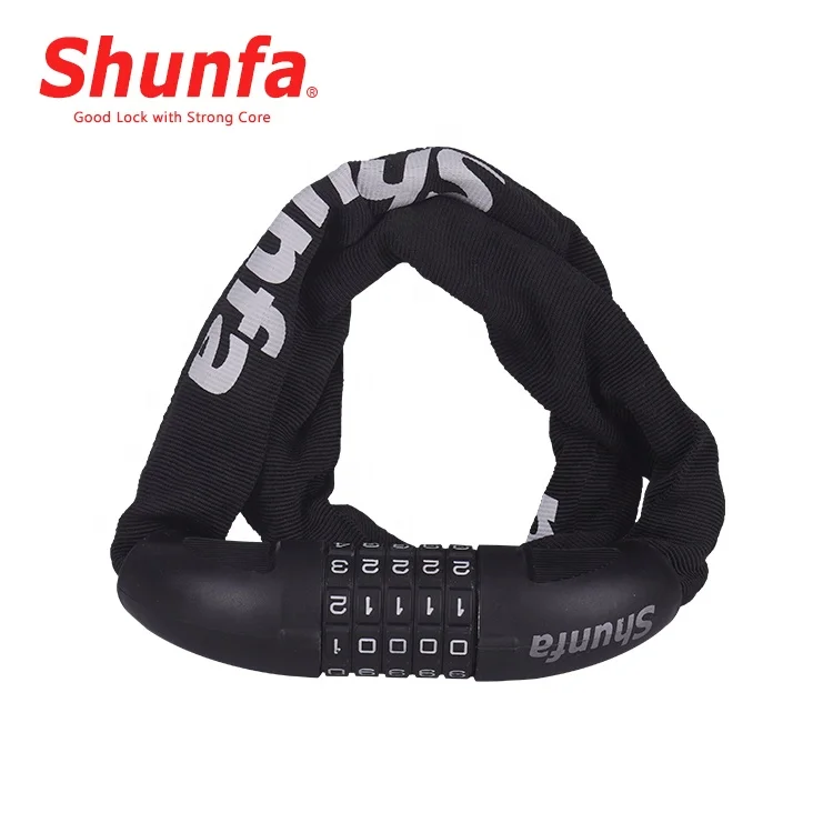 2020 Hotsales combination chain lock for bike bicycle motorcycle
