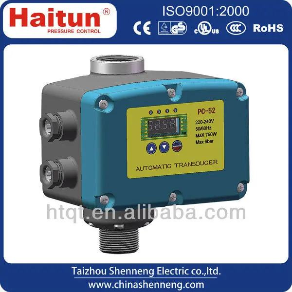 Ce certificate pc-52 water regulation pump pressure switch