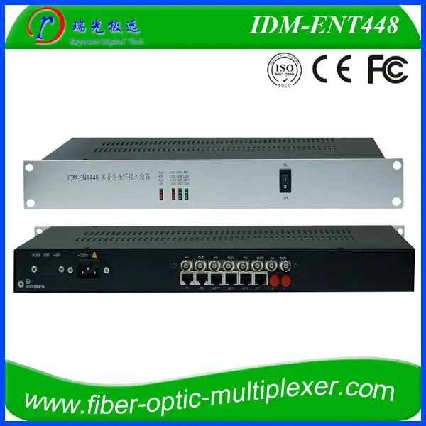 4E1 PCM оптический мультиплексор