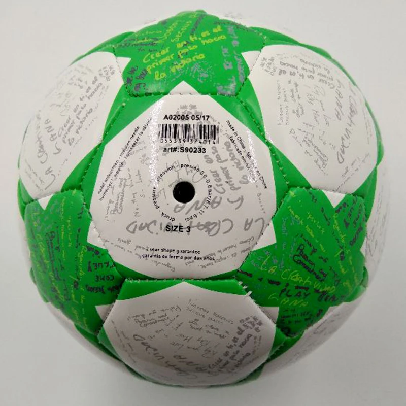 pelotas de futbol wholesale cheap price PVC leather promotional custom printed football soccer ball size 5