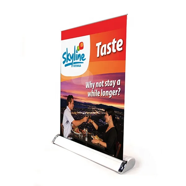 tabletop roll up stand /mini roll up banner