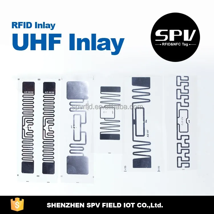 UHF/ВЧ Индивидуальные RFID Антенны Дизайн для Инкрустация Этикетки