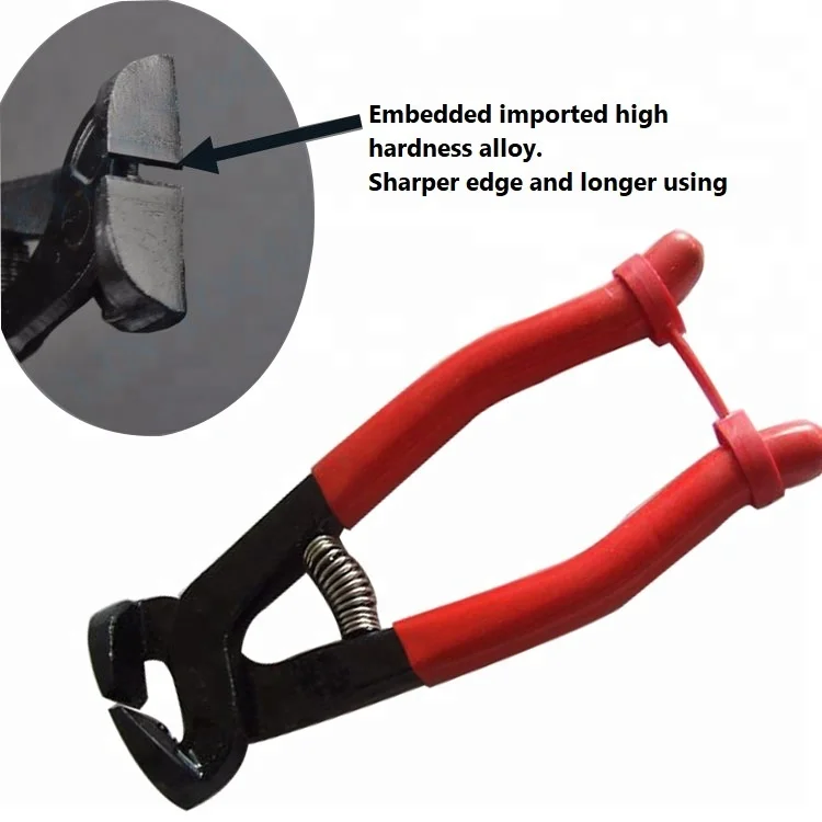 8'  Cutting Edge Flat EndType Tile Cutting Nipper mosaic cutter Cutting Pliers