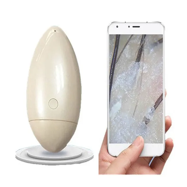 Wireless wifi smart scalp hair follicle skin detector