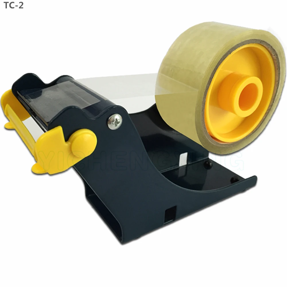 Mini manual multi roll packing tape dispenser metal tape cutter TC-2