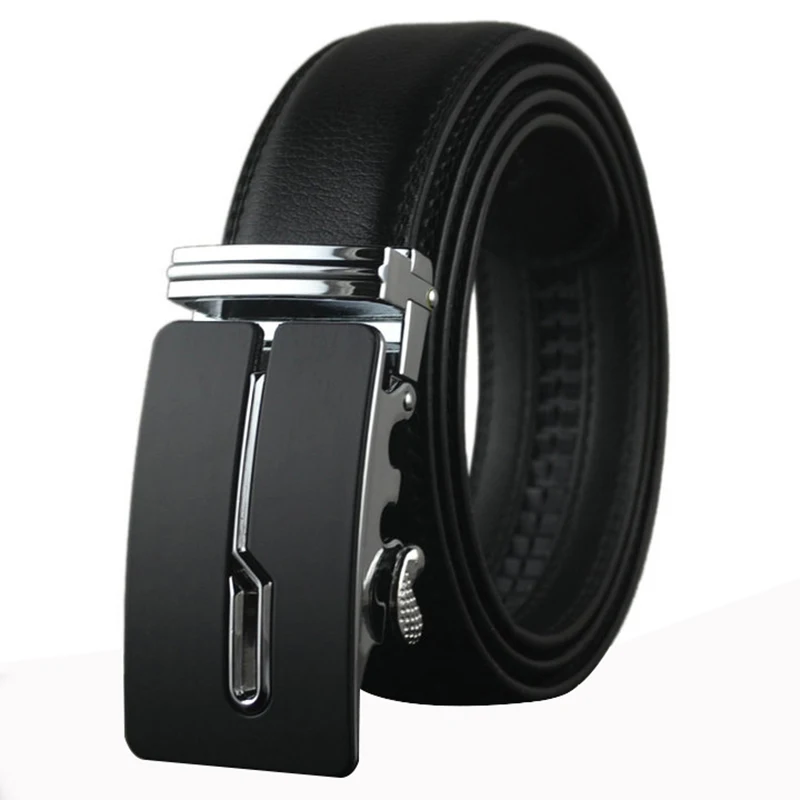 Belt 2016 designer automatic buckle Cowhide Leather men belt luxury fashion business belts for men