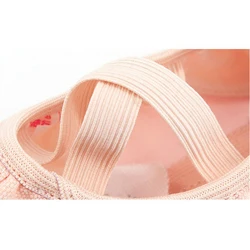 S5032 foldable ballet slippers wholesale leather ballet shoes wide dance shoes chinese dance shoes