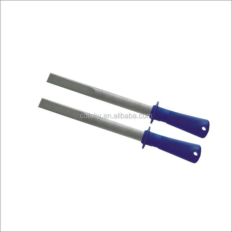 
Diamond knife tapered sharpening steel 