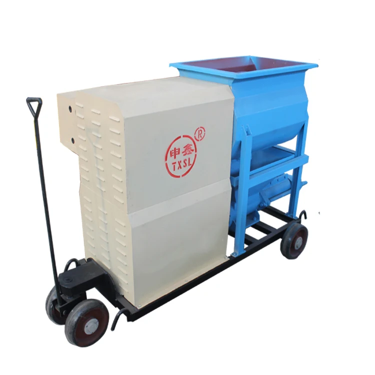 Mortar Plastering Mixer Concrete Spraying Pump Manual Pneumatic Electric Hand Cement Grout Screw Pump
