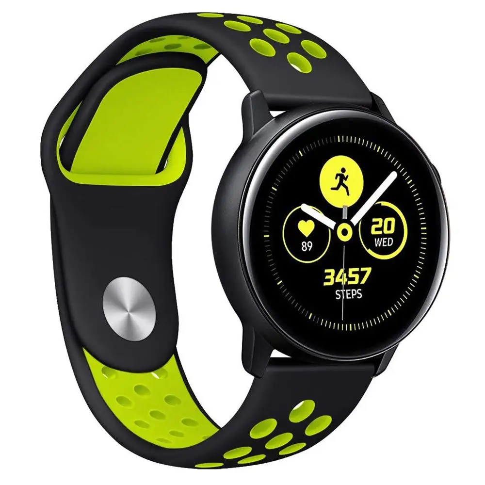  Ремешок силиконовый для мужчин и женщин сменный спортивный браслет Samsung Galaxy Watch 40 мм/42 мм