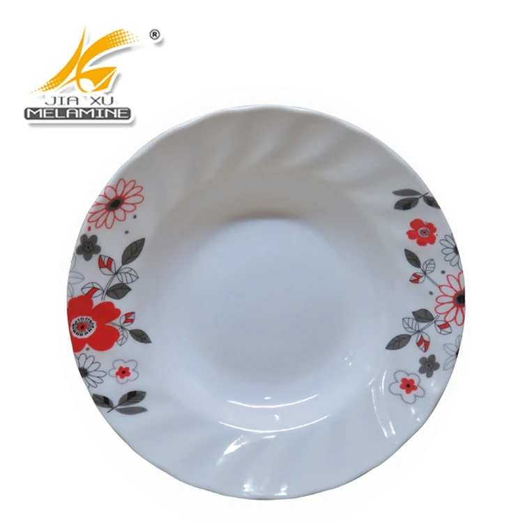 
Wholesale high quality food grade division melamine deep plate 