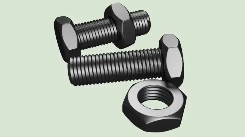 screw nut to bolt assembly collecting making machine