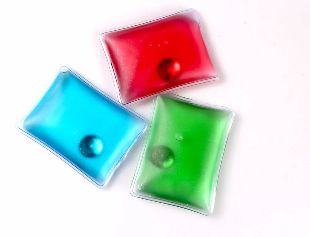 Mini Winter Gift Reusable Gel Cute Cartoon Portable Round Rectangle Self Heating Pack for Hand Warmer