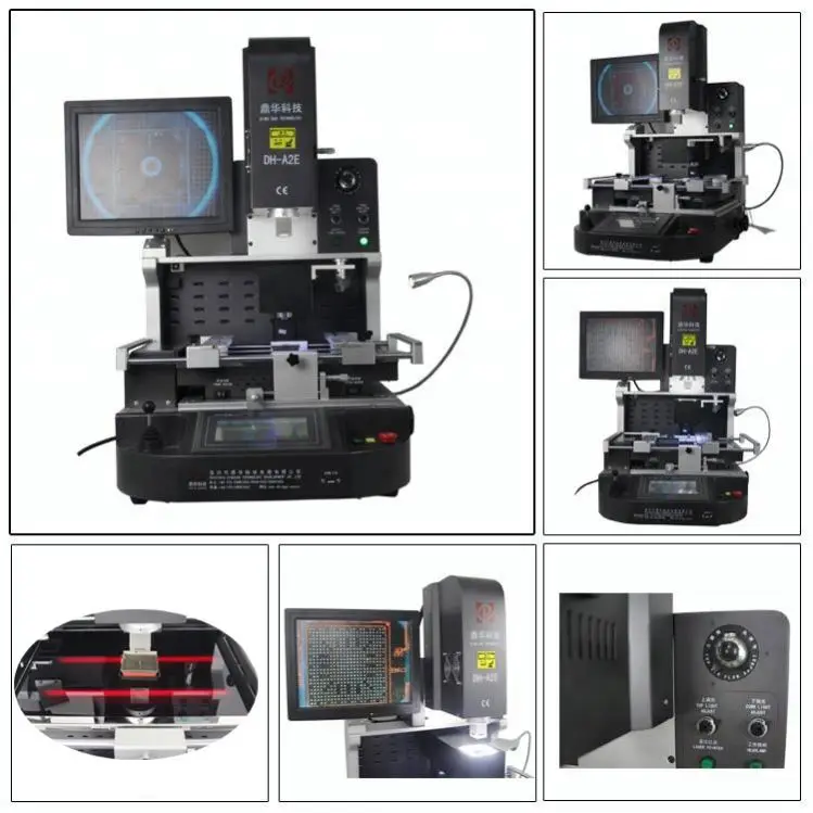 china cheap automatic pcb soldering machine rework station bga icloud remover tool