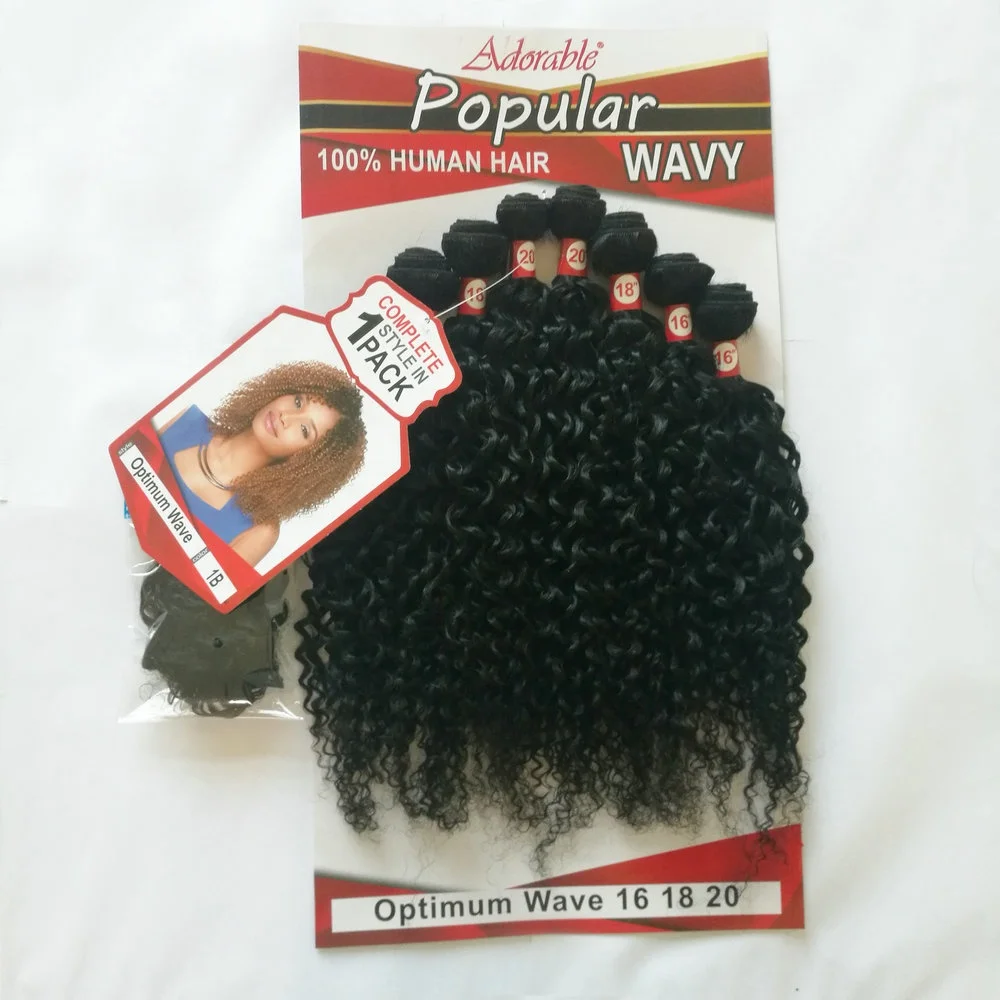 Xuchang hair заводская цена человеческие волосы в виде животных смешанные синтетические тканые оптимальная водная волна 8 шт./лот с бесплатной застежкой
