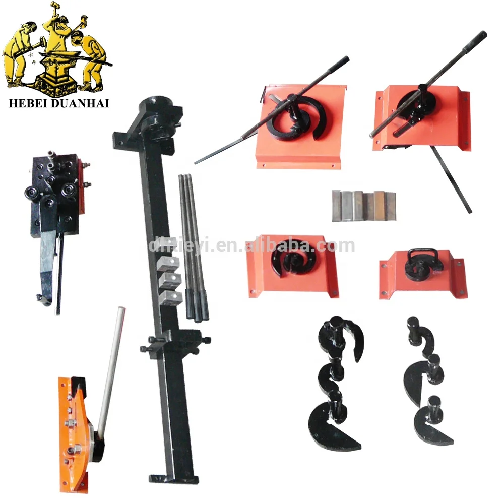 manual metal craft manual wrought iron machine set