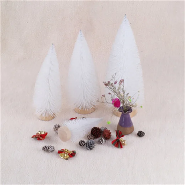 30cm New Style Christmas Tree Desk Mini Decoration White Christmas Tree