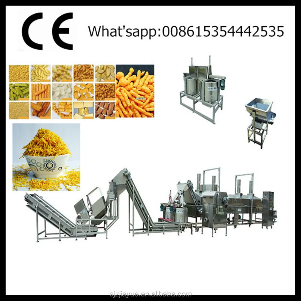 
Automatic Continuous Frying Machine Snacks Food Fryer 