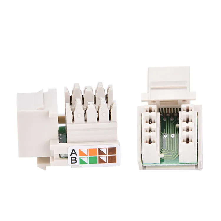 Cheap Price Female Internet Cable Connector RJ45 Cat5e UTP Wall Jack